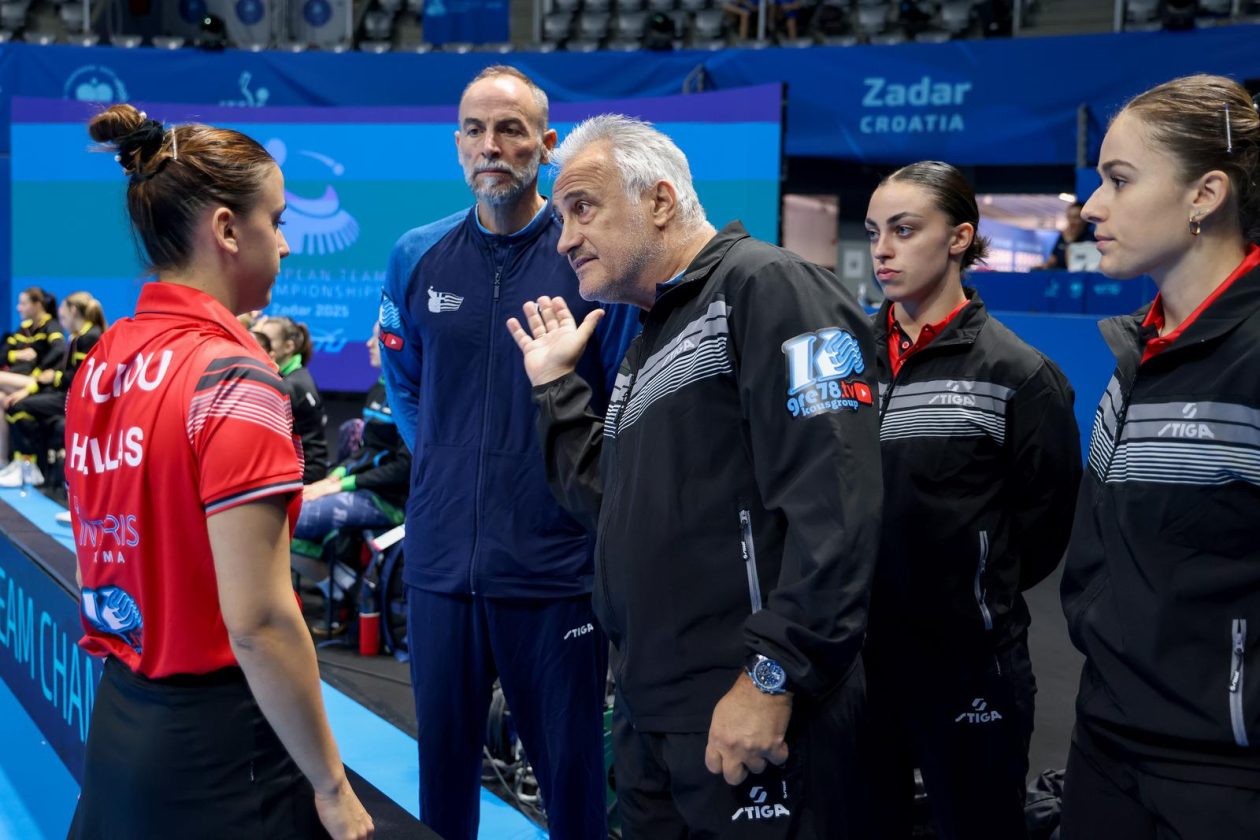 Europsko ekipno prvenstvo u stolnom tenisu: Grčka-Slovenija Europsko ekipno prvenstvo u stolnom tenisu: Grčka-Slovenija