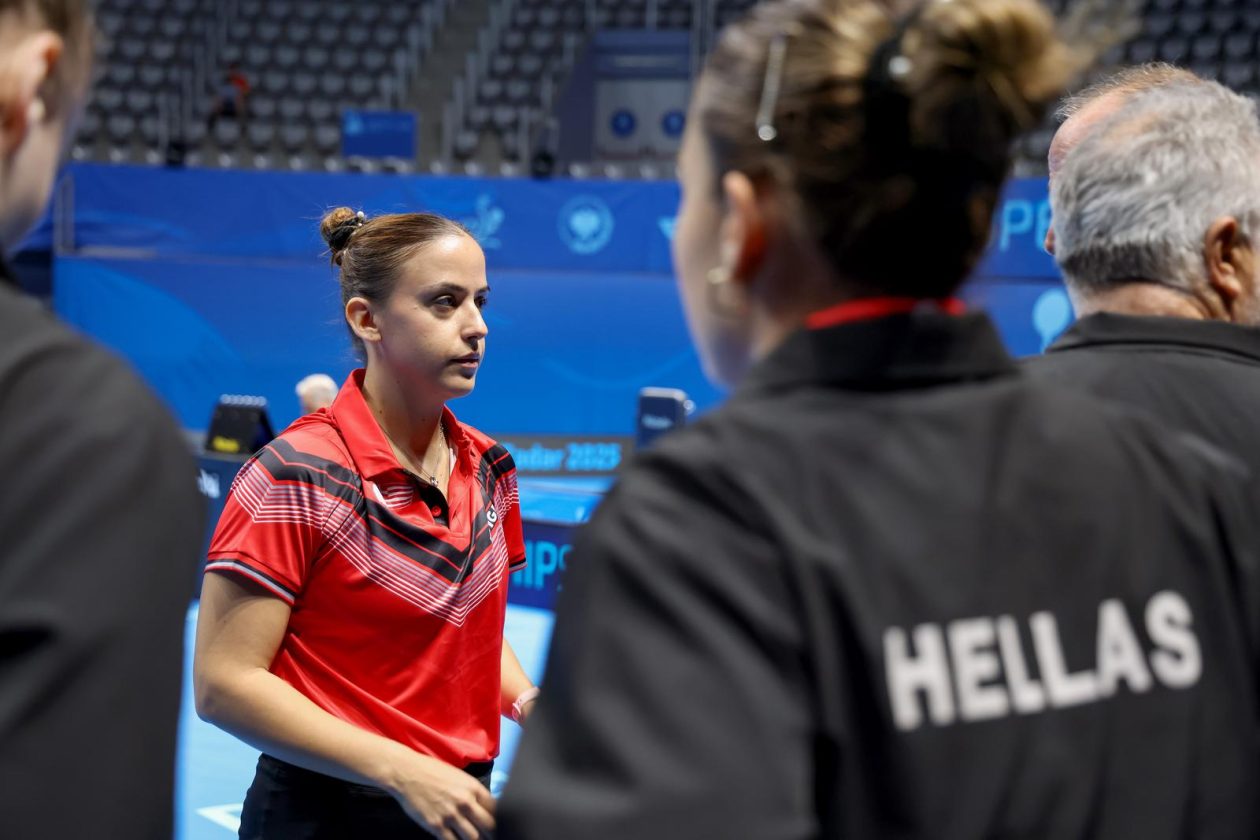 Europsko ekipno prvenstvo u stolnom tenisu: Grčka-Slovenija Europsko ekipno prvenstvo u stolnom tenisu: Grčka-Slovenija