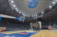 Zadar: Skidanje semafora u dvorani Krešimir Ćosić Zadar: Skidanje semafora u dvorani Krešimir Ćosić