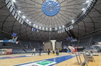 Zadar: Skidanje semafora u dvorani Krešimir Ćosić Zadar: Skidanje semafora u dvorani Krešimir Ćosić