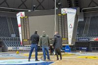 Zadar: Skidanje semafora u dvorani Krešimir Ćosić Zadar: Skidanje semafora u dvorani Krešimir Ćosić