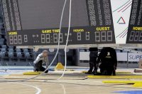 Zadar: Skidanje semafora u dvorani Krešimir Ćosić Zadar: Skidanje semafora u dvorani Krešimir Ćosić