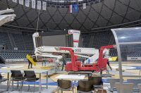 Zadar: Skidanje semafora u dvorani Krešimir Ćosić Zadar: Skidanje semafora u dvorani Krešimir Ćosić