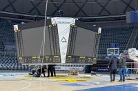 Zadar: Skidanje semafora u dvorani Krešimir Ćosić Zadar: Skidanje semafora u dvorani Krešimir Ćosić