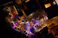 Advent u Zadru pogled iz zraka