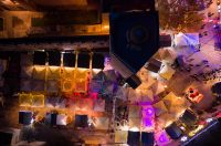 Advent u Zadru pogled iz zraka