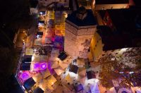 Advent u Zadru pogled iz zraka