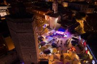 Advent u Zadru pogled iz zraka