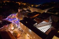 Advent u Zadru pogled iz zraka