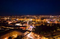 Advent u Zadru pogled iz zraka