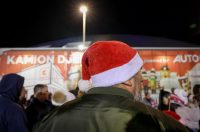 Kamion Djeda Mraza na Višnjiku