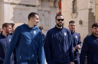 Narodni trg: Druženje rukometnih reprezentativaca s građanima