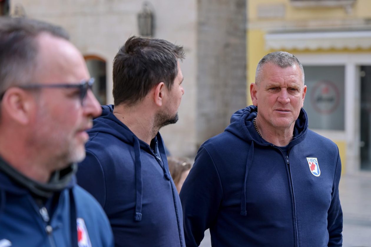 Narodni trg: Druženje rukometnih reprezentativaca s građanima