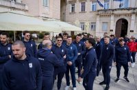 Narodni trg: Druženje rukometnih reprezentativaca s građanima
