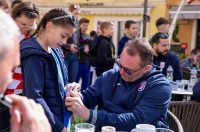 Narodni trg: Druženje rukometnih reprezentativaca s građanima