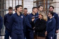 Narodni trg: Druženje rukometnih reprezentativaca s građanima