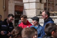 Narodni trg: Druženje rukometnih reprezentativaca s građanima
