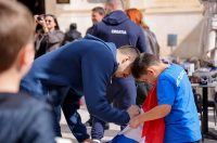 Narodni trg: Druženje rukometnih reprezentativaca s građanima