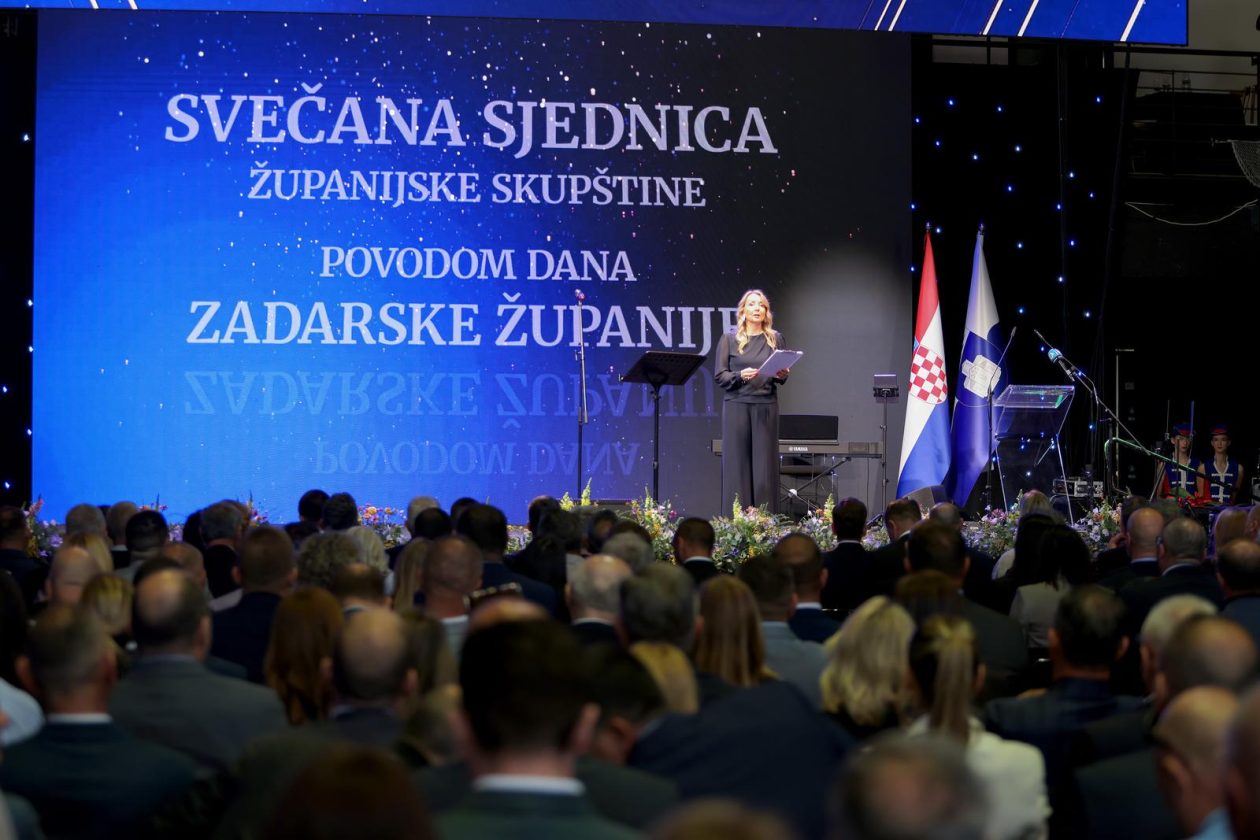 Zadar: Svečana sjednica županijske skupštine Zadar: Svečana sjednica županijske skupštine