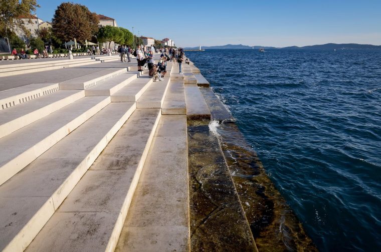 Gradska tržnica, barkajoli, Morske orgulje, Pozdrav suncu, Centar za mlade, Puntamika Gradska tržnica, barkajoli, Morske orgulje, Pozdrav suncu, Centar za mlade, Puntamika