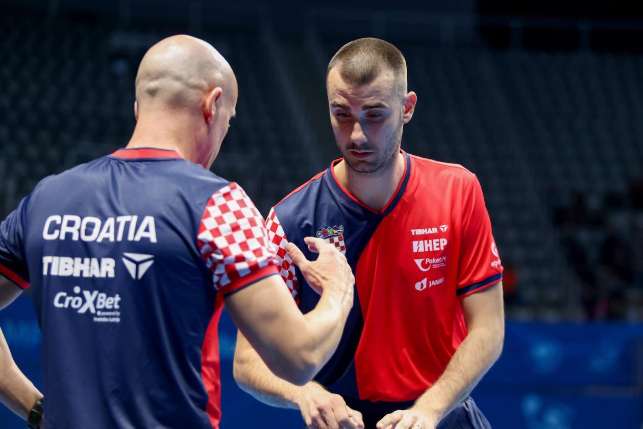 EP Stolni tenis u Zadru, četvrtfinale: Hrvatska – Njemačka