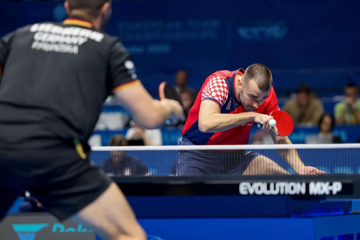 EP Stolni tenis u Zadru, četvrtfinale: Hrvatska – Njemačka