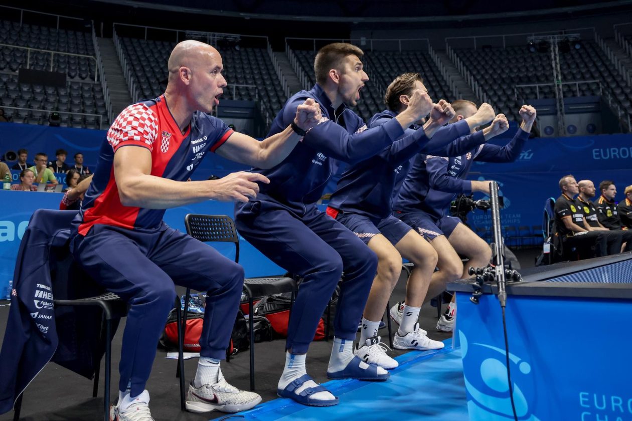 EP Stolni tenis u Zadru, četvrtfinale: Hrvatska – Njemačka
