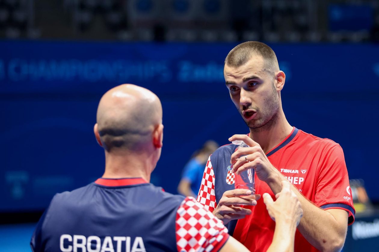 EP Stolni tenis u Zadru, četvrtfinale: Hrvatska – Njemačka