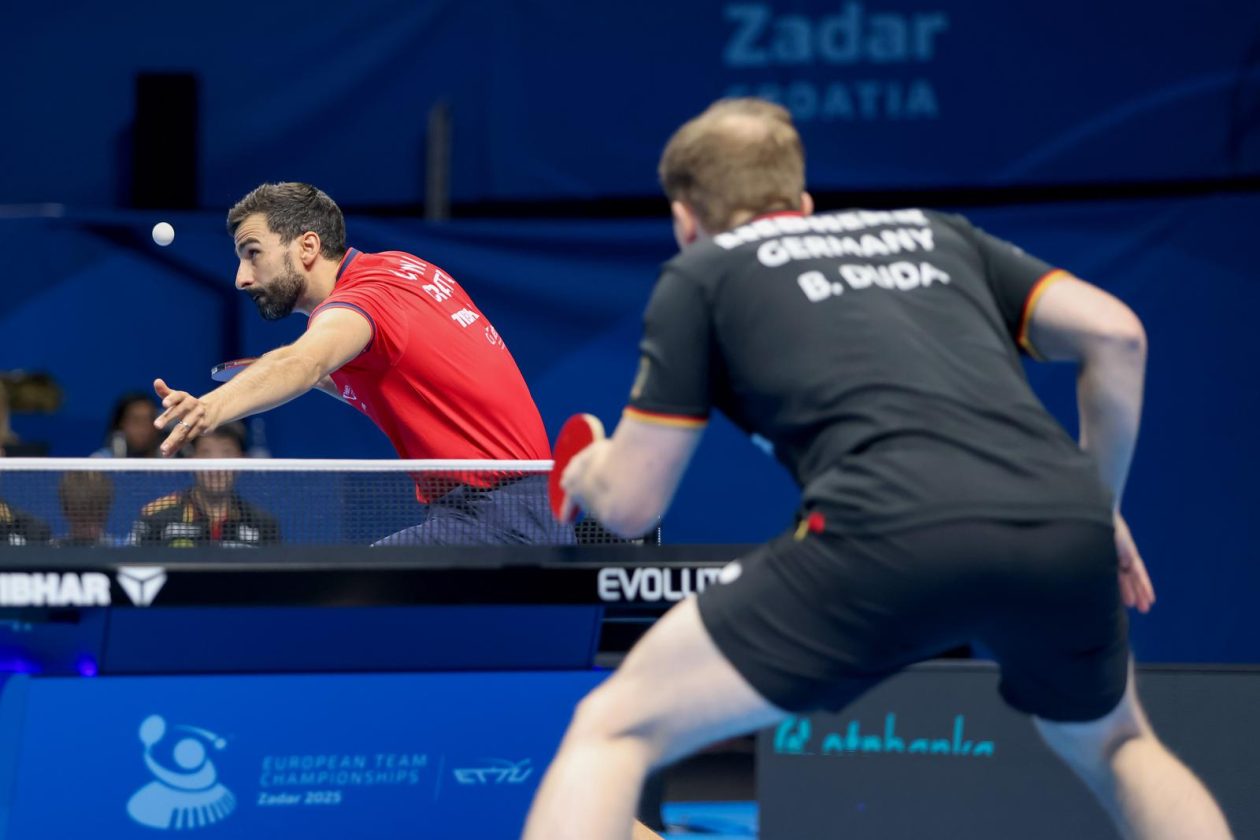 EP Stolni tenis u Zadru, četvrtfinale: Hrvatska – Njemačka