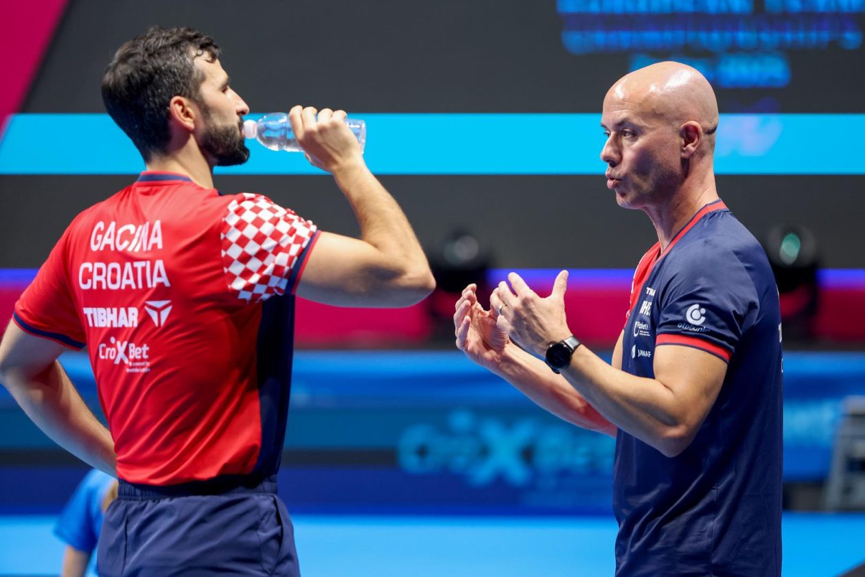 EP Stolni tenis u Zadru, četvrtfinale: Hrvatska – Njemačka