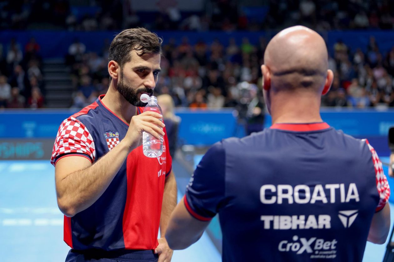 EP Stolni tenis u Zadru, četvrtfinale: Hrvatska – Njemačka