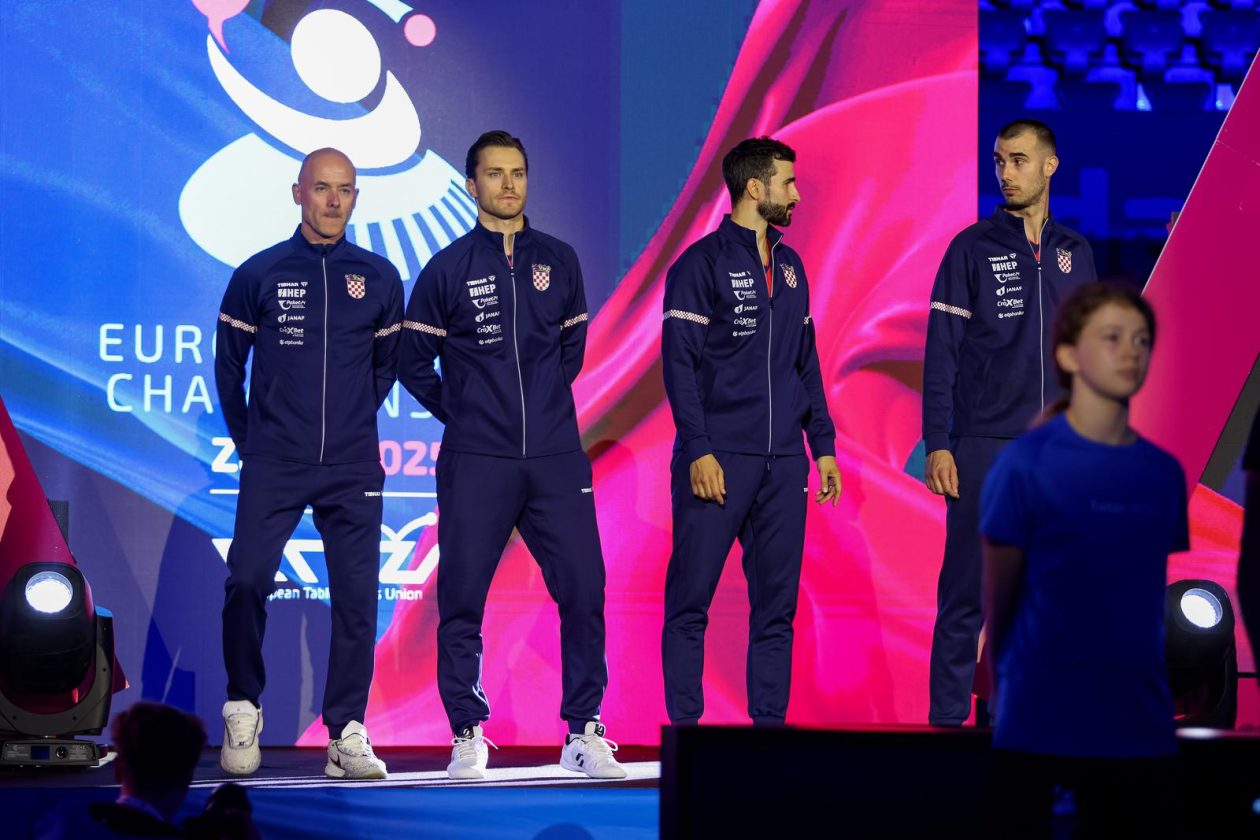 EP Stolni tenis u Zadru, četvrtfinale: Hrvatska – Njemačka