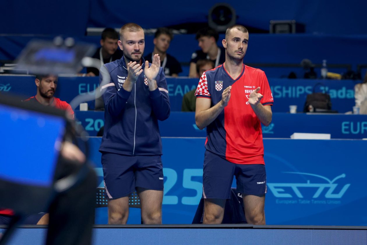 EP Stolni tenis u Zadru, četvrtfinale: Hrvatska – Njemačka
