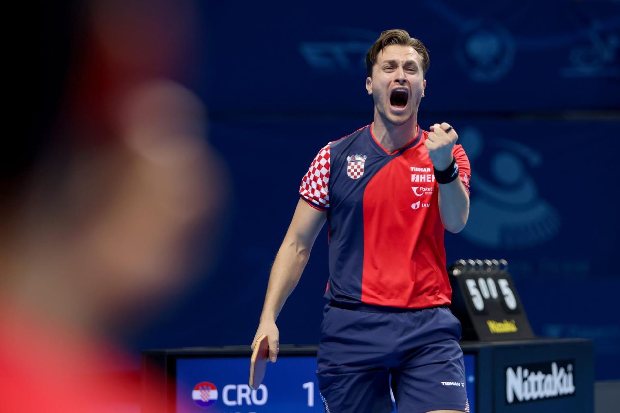 EP Stolni tenis u Zadru, četvrtfinale: Hrvatska – Njemačka