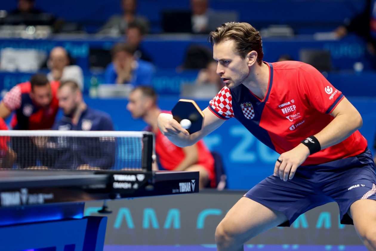 EP Stolni tenis u Zadru, četvrtfinale: Hrvatska – Njemačka