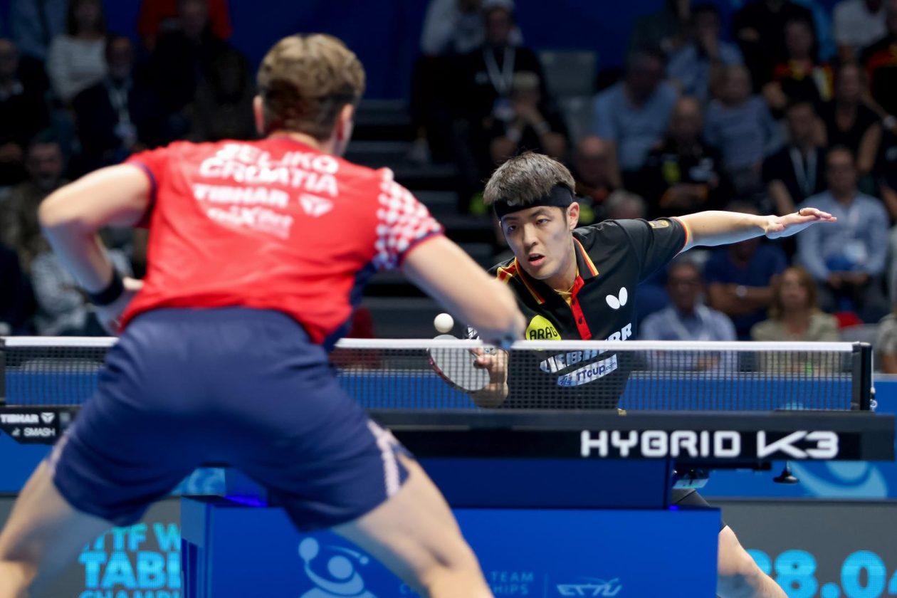 EP Stolni tenis u Zadru, četvrtfinale: Hrvatska – Njemačka