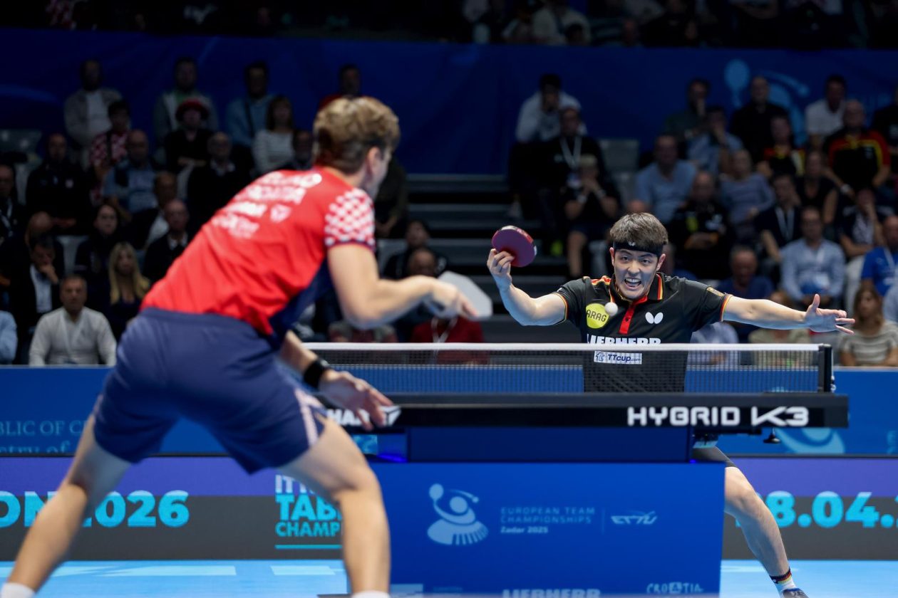 EP Stolni tenis u Zadru, četvrtfinale: Hrvatska – Njemačka