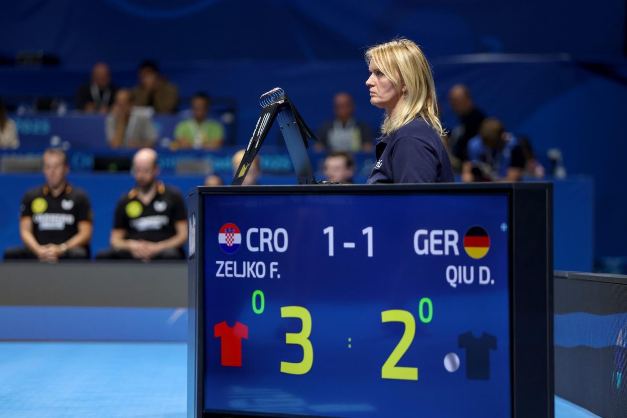 EP Stolni tenis u Zadru, četvrtfinale: Hrvatska – Njemačka