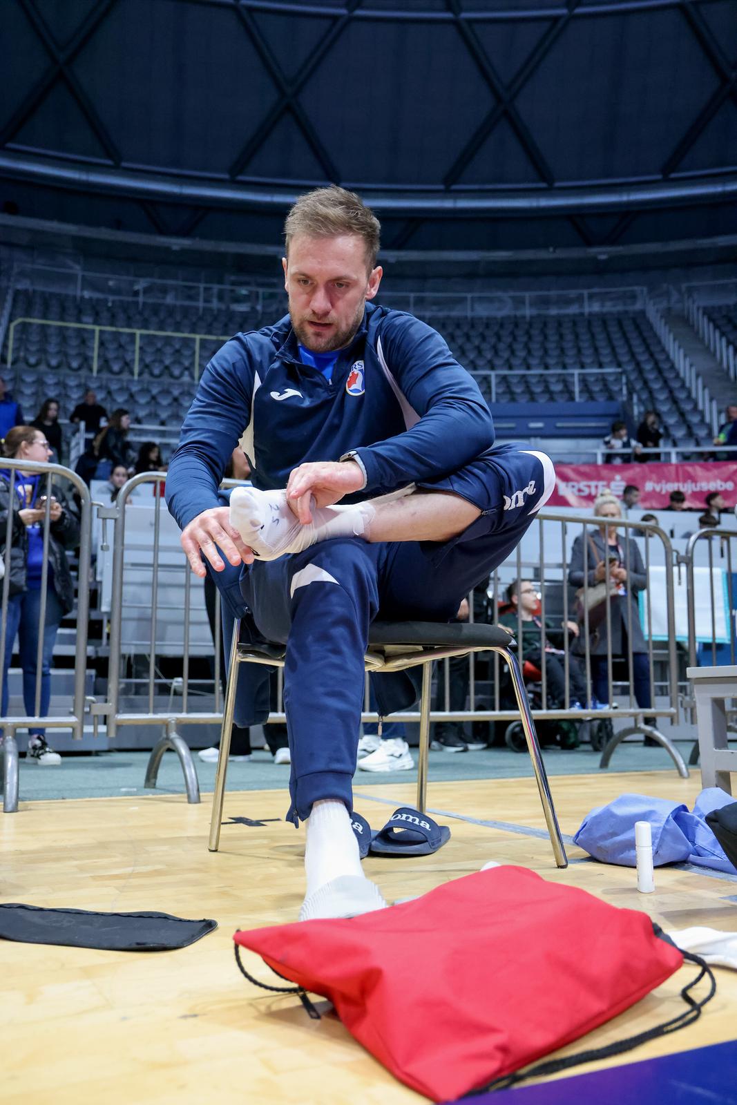 Otvoreni trening rukometne reprezentacije u Zadru