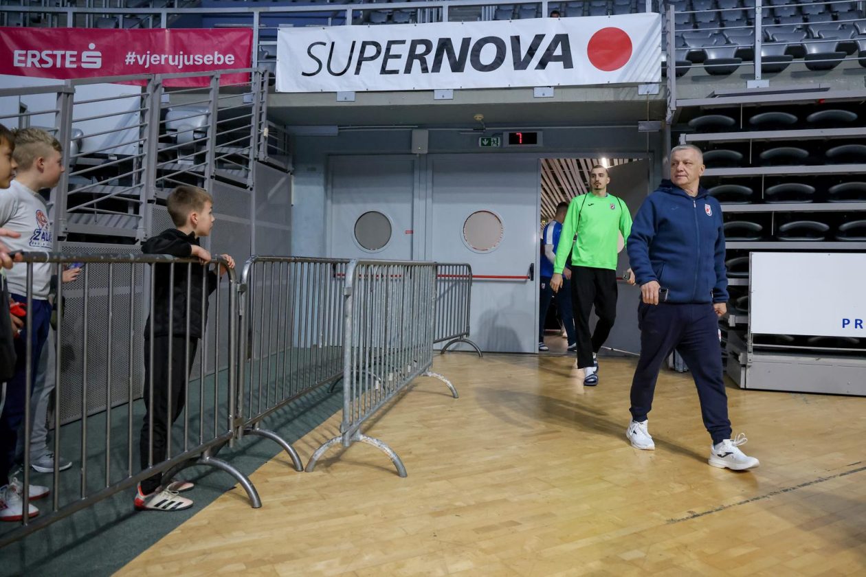 Otvoreni trening rukometne reprezentacije u Zadru