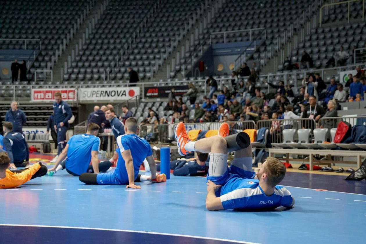 Otvoreni trening rukometne reprezentacije u Zadru