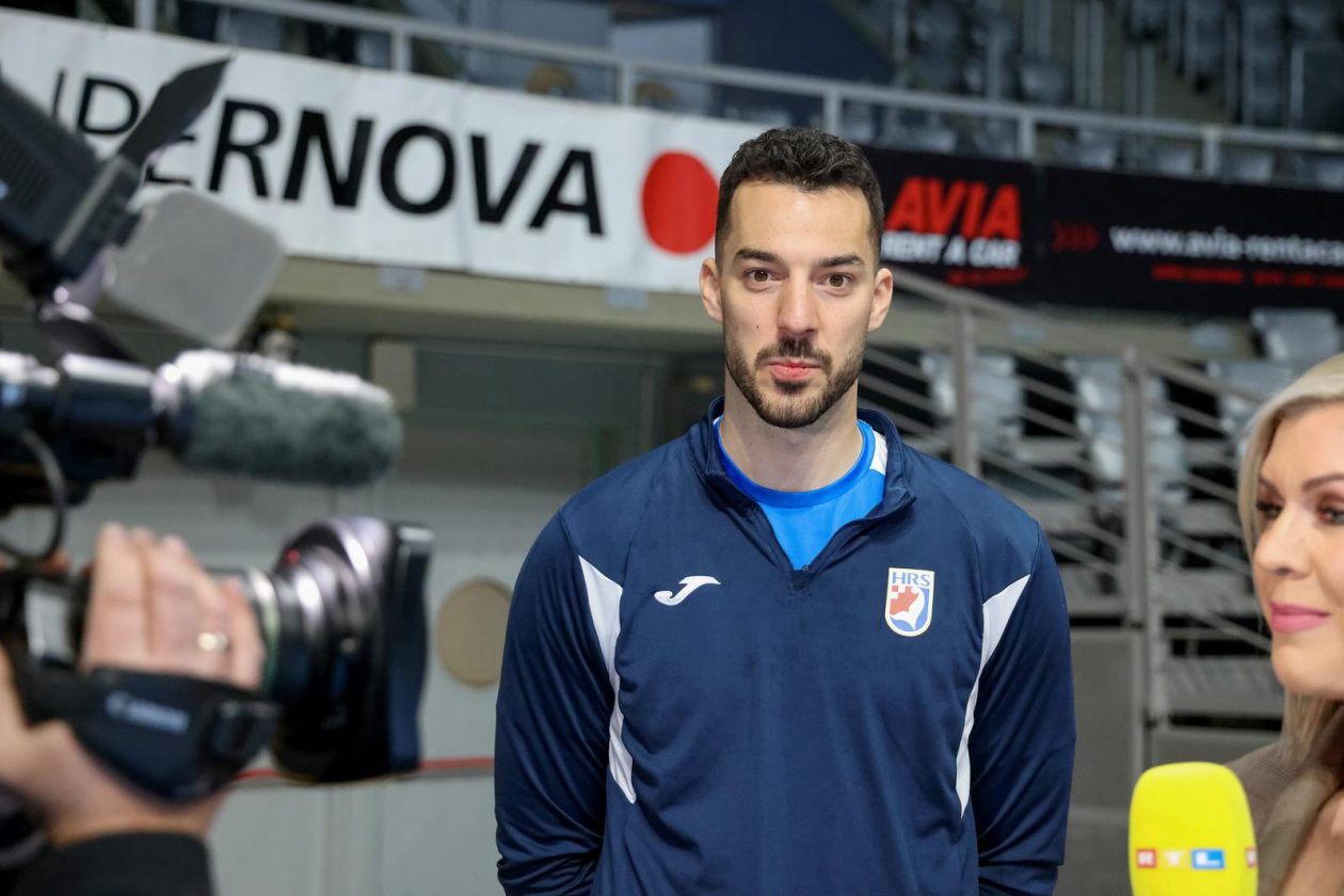 Otvoreni trening rukometne reprezentacije u Zadru