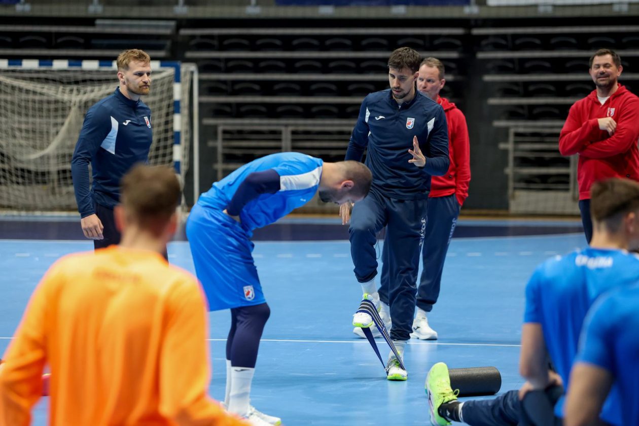Otvoreni trening rukometne reprezentacije u Zadru