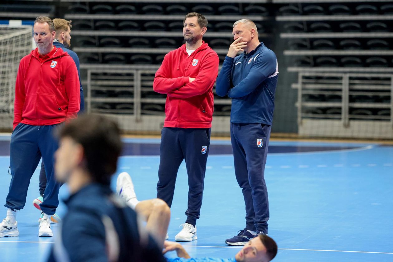 Otvoreni trening rukometne reprezentacije u Zadru