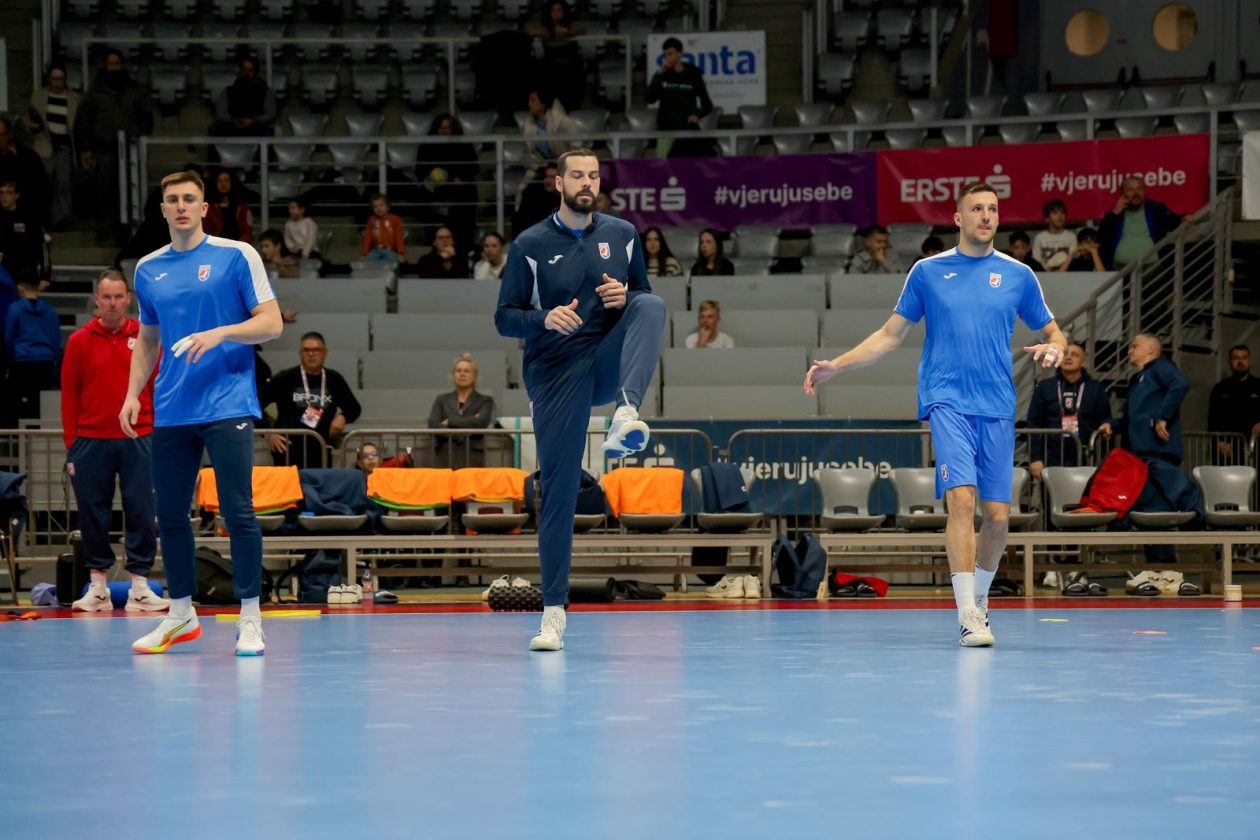 Otvoreni trening rukometne reprezentacije u Zadru