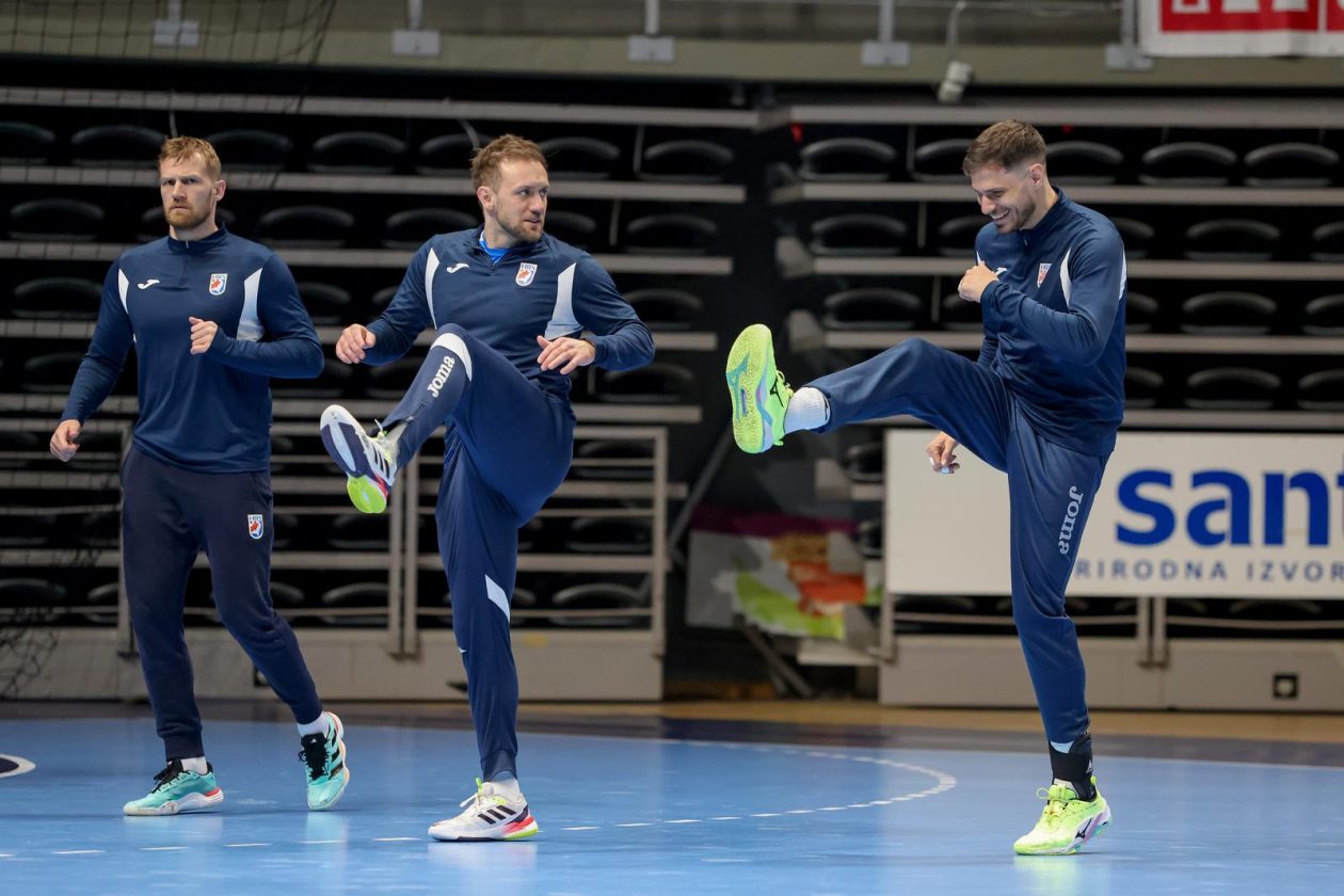 Otvoreni trening rukometne reprezentacije u Zadru