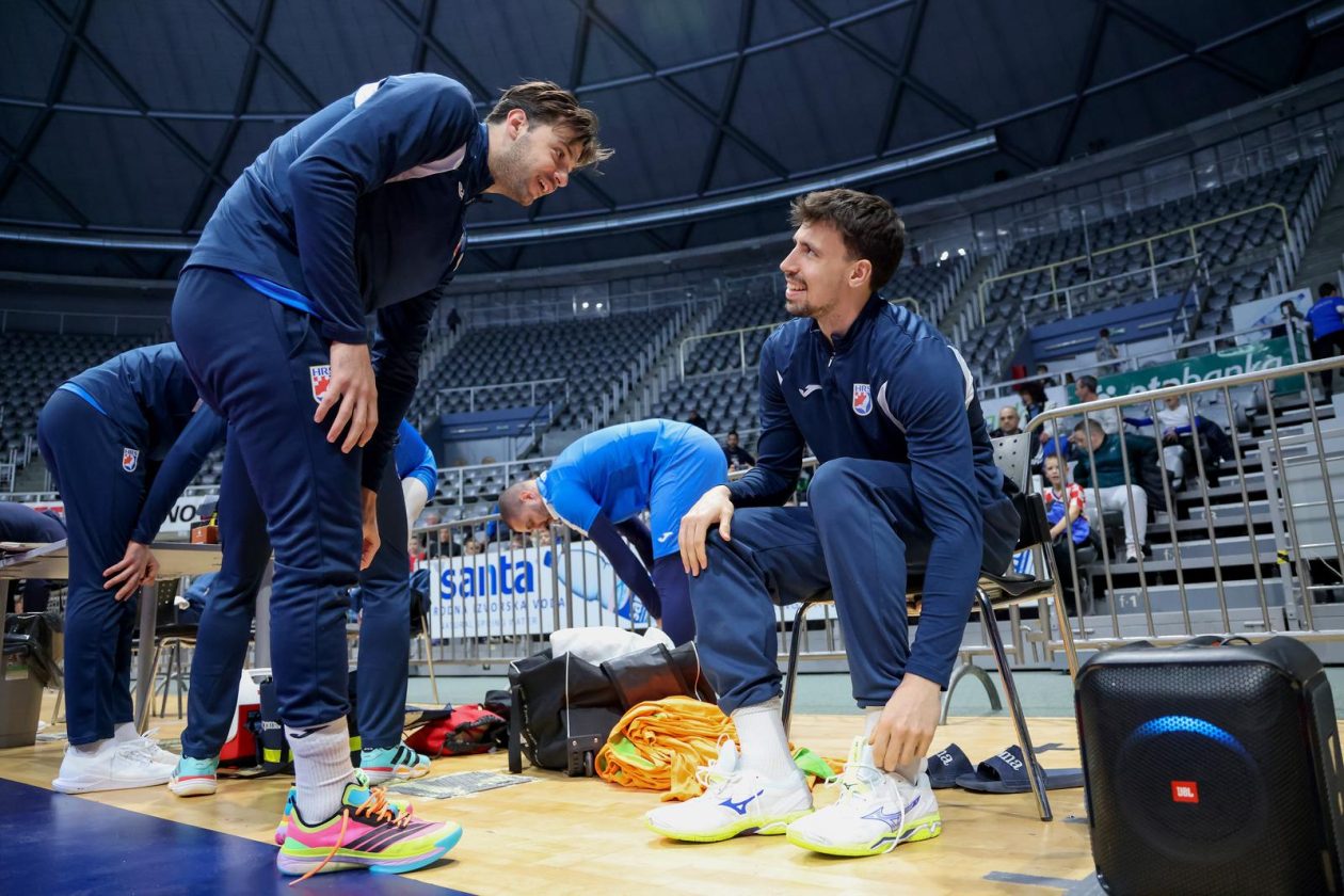 Otvoreni trening rukometne reprezentacije u Zadru