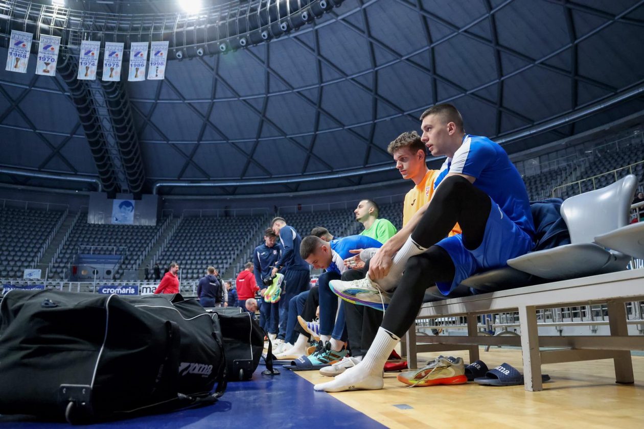 Otvoreni trening rukometne reprezentacije u Zadru