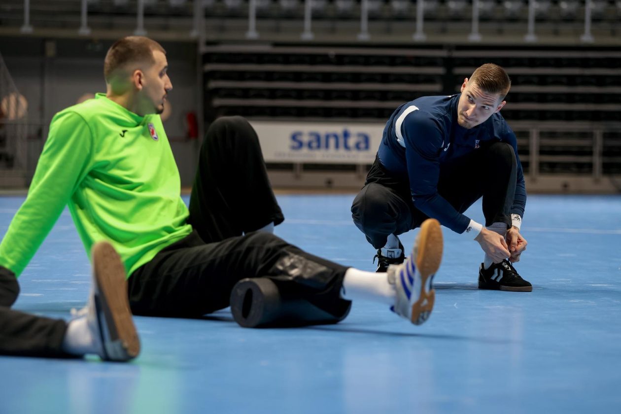 Otvoreni trening rukometne reprezentacije u Zadru