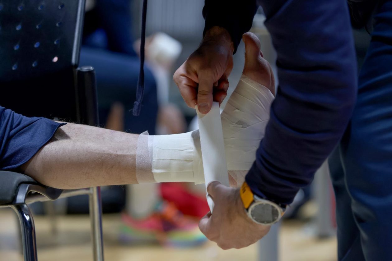 Otvoreni trening rukometne reprezentacije u Zadru